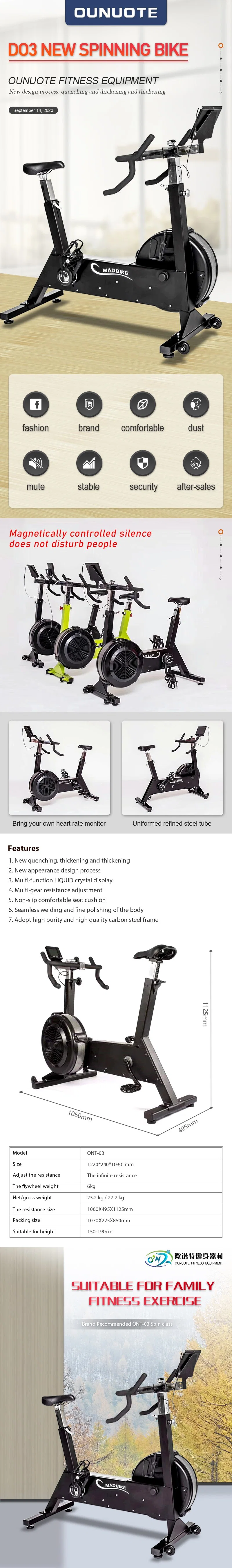 Fitness Equipment Gym Machine Commercial Spinning Bike & Spin Bike