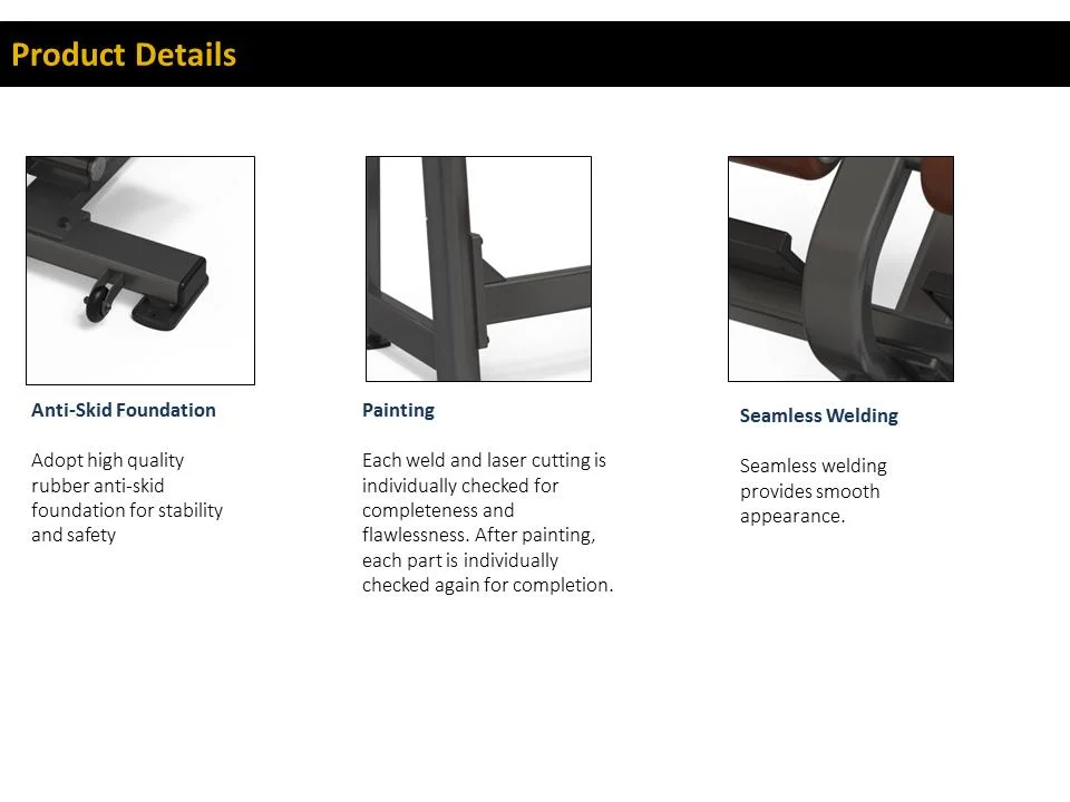 Sunsforce Commercial Fitness Equipment Exercise Sit up Abdominal Bench