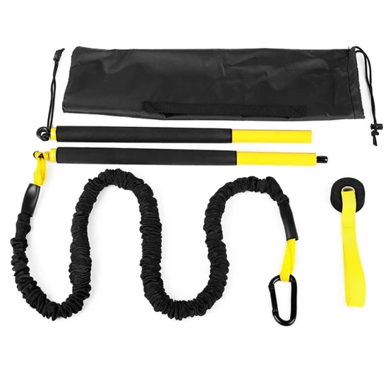 Gym Rip Trainer Sport Suspension Trainer Yoga Tragbares Pilates Bar Set Kit Rip Multi